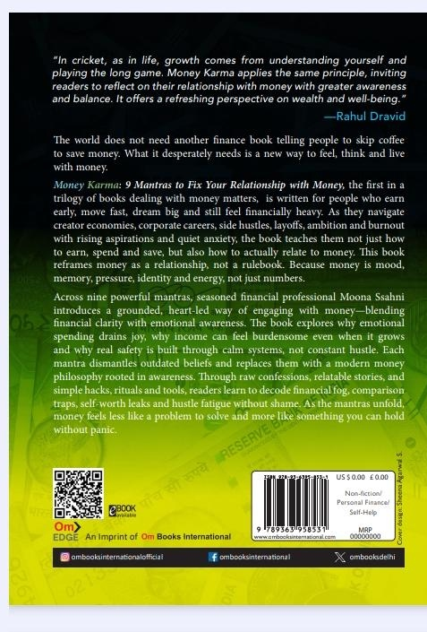 Money Karma Back Cover